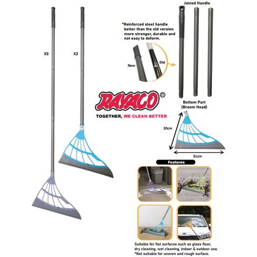 TIKTOKVIRAL MAGIC BROOM/BROOM MODEL ZAMAN BARU/HOT BROOM AND WINDOW