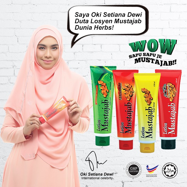 Losyen Mustajab Pati Halia 130ml (Combo Set - 4unit) | Shopee Malaysia