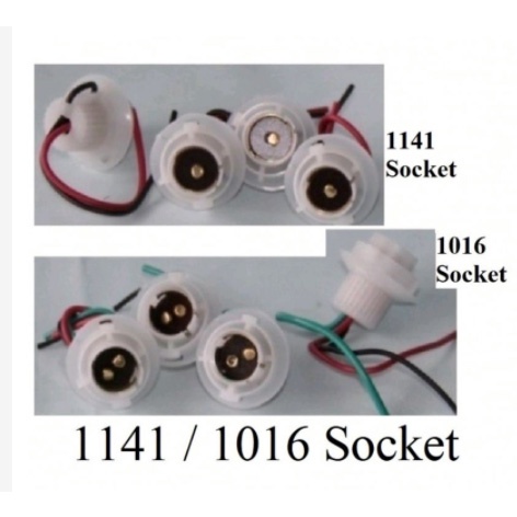 1141 1016 SIGNAL BULB PVC SOCKET 1 LEG 2 LEG WITH COVER 12V Brake Light Bulb Socket Wire Harness Connector Shopee Malaysia