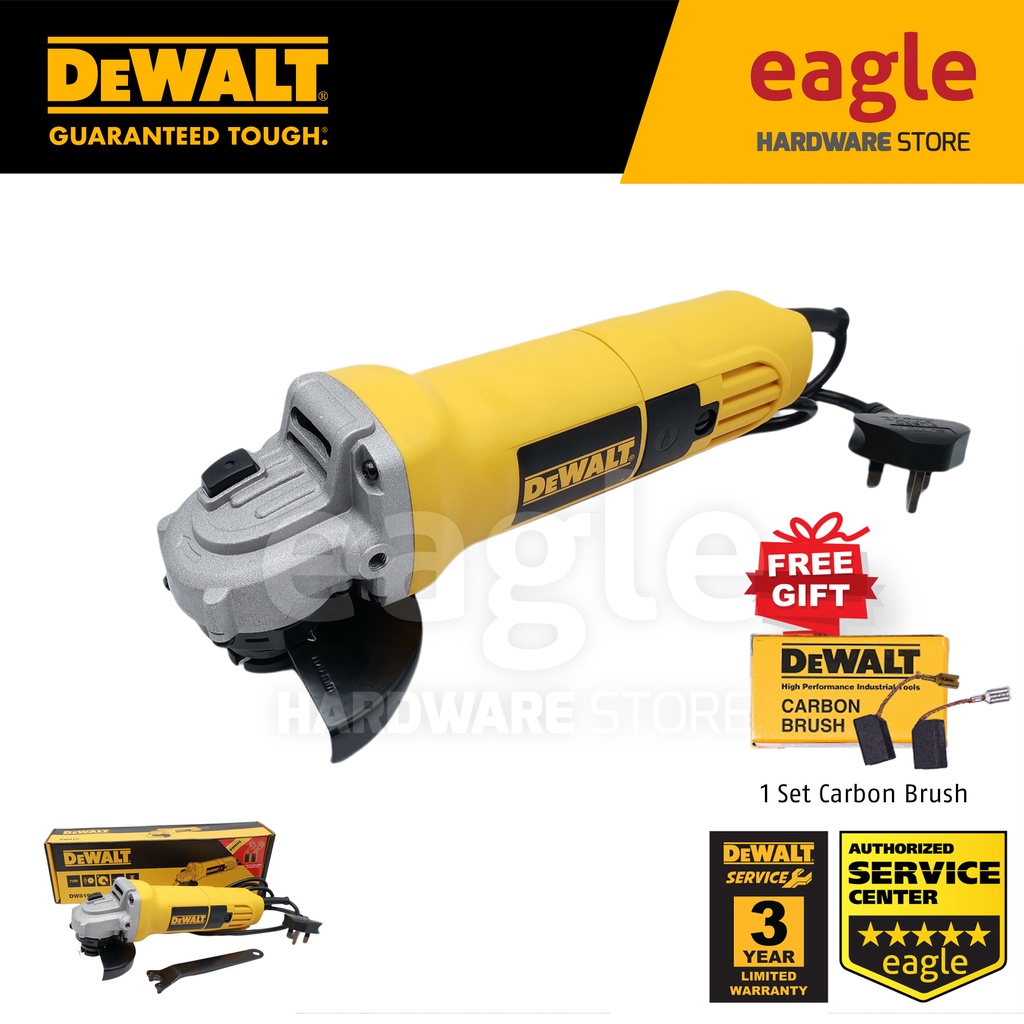 Dewalt DW810B-XD 710W 100mm ( 4" ) Toggle Switch Angle Grinder With ...