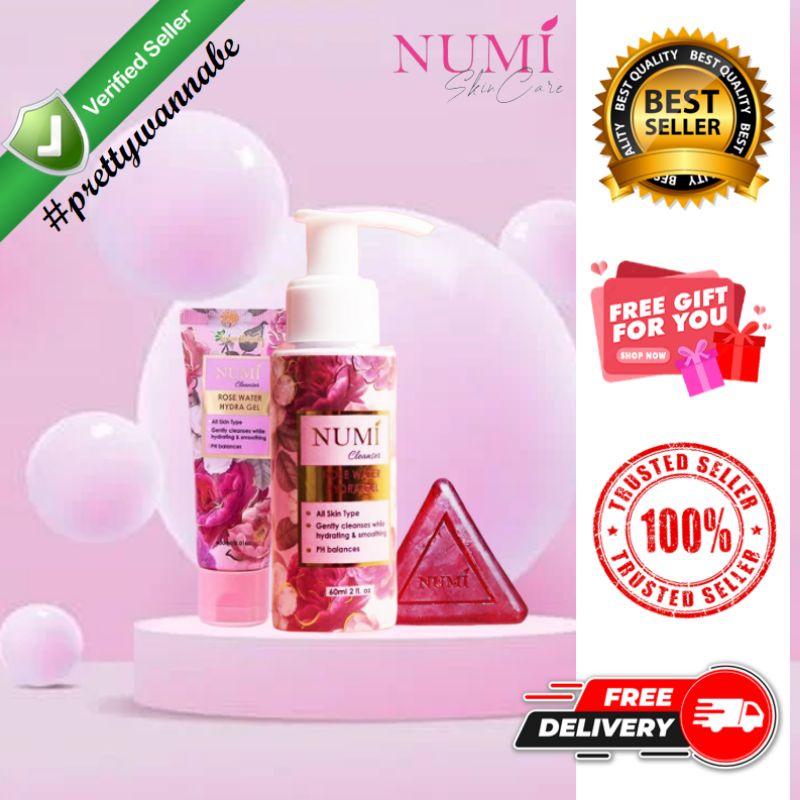 NUMI CLEANSER 30/60ML BABY AIS NUMI SOAP NUMI SKINCARE FIENA BEAUTY