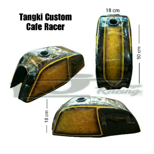 Custom caferacer tank | Shopee Malaysia