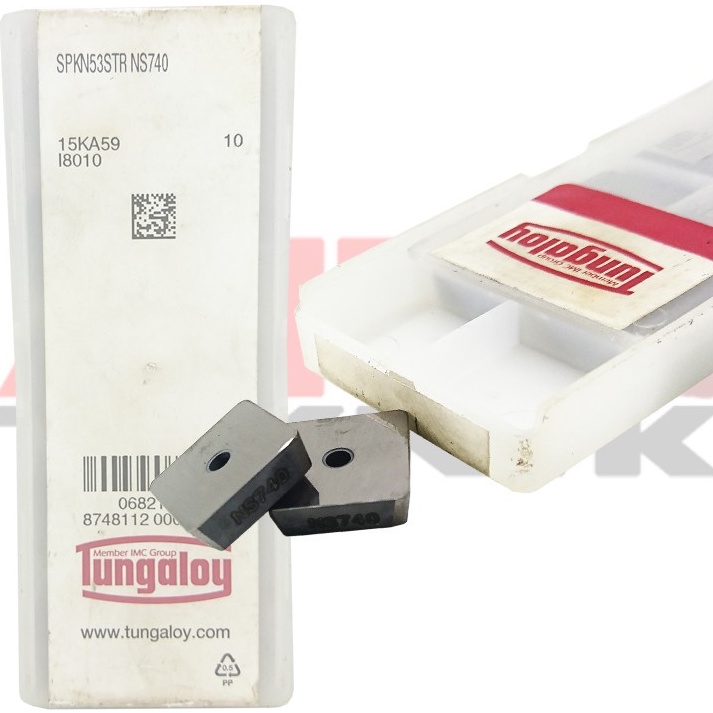 (50pcs) NS740 TUNGALOY Square Milling Insertt - insert SPKN 1504 ...