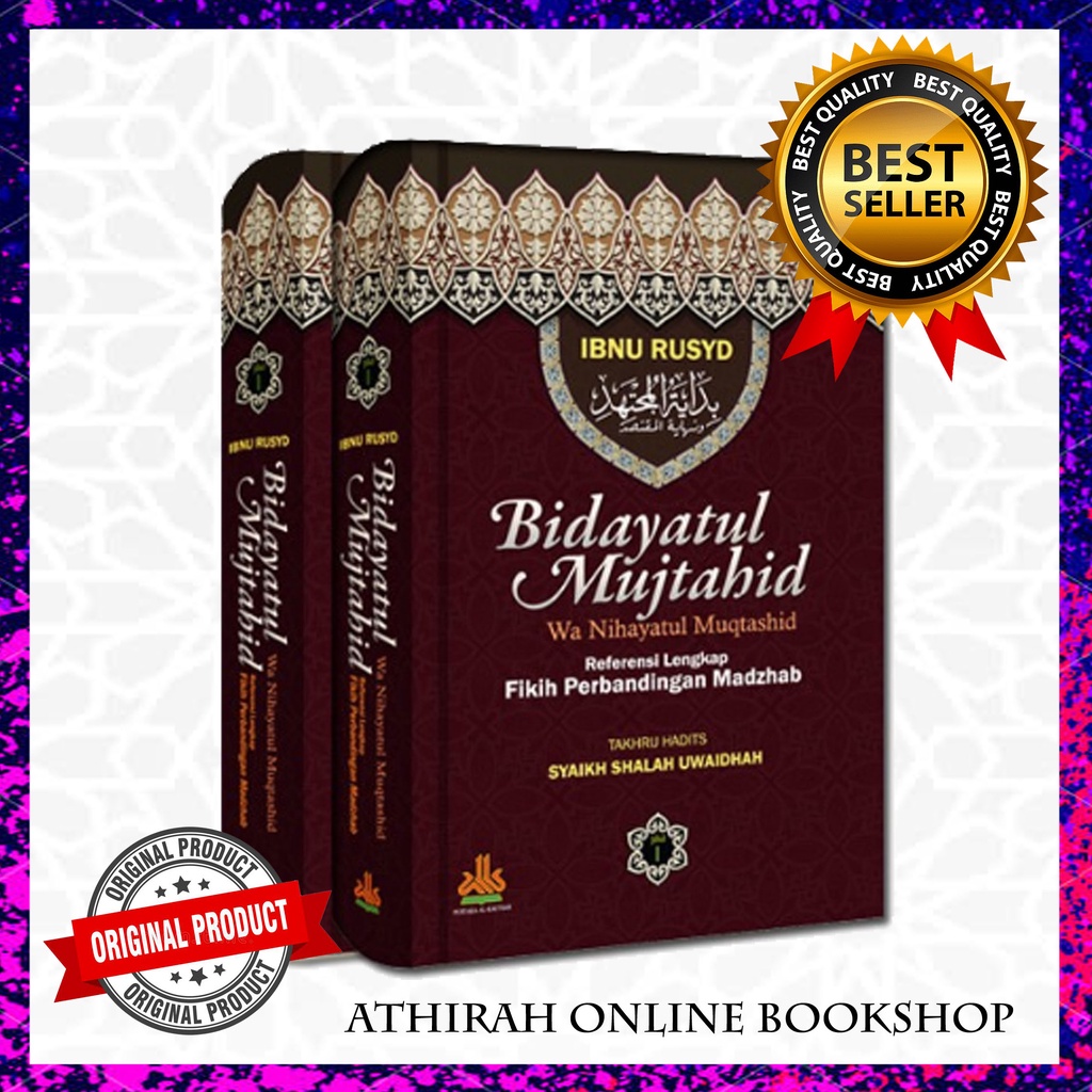 (READY STOCK) Kitab Bidayatul Mujtahid Wa Nihayatul Muqtashid (1 Set ...