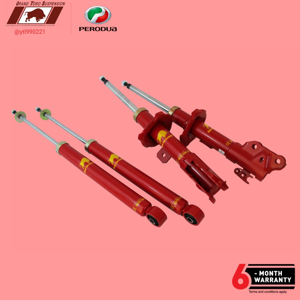 Perodua Axia/Bezza GTS Heavy Duty Shock Absorber | Shopee Malaysia