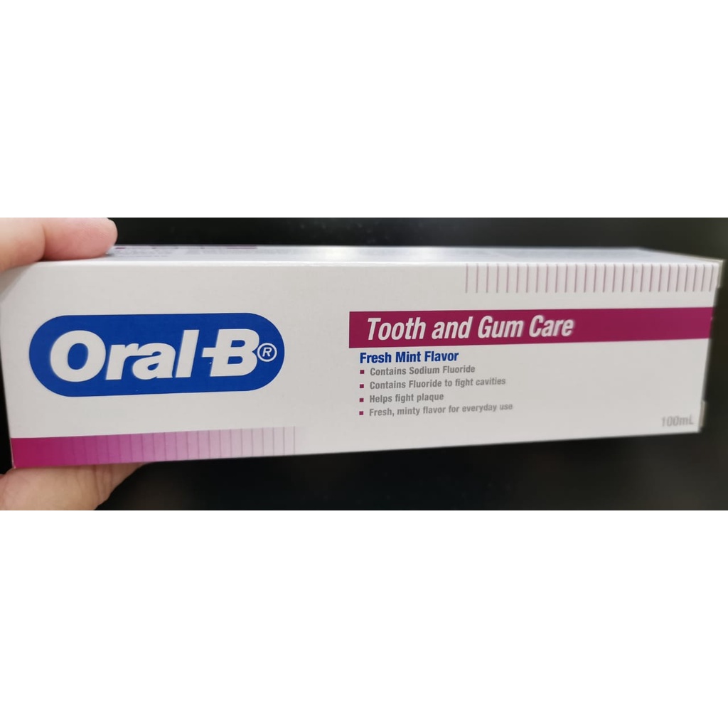 Oral-B Tooth and Gum Care Toothpaste Fresh Mint Flavor 【100ml x 1 ...