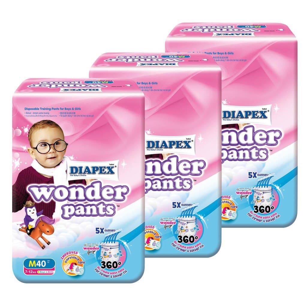 DIAPEX Wonder Pants Baby Diaper Jumbo / Lampin Pakai Buang Bayi DIAPEX ...