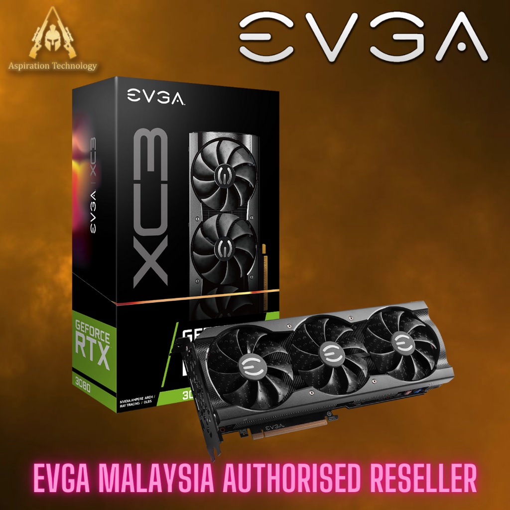 Evga Geforce Rtx 3080 Xc3 Ultra Gaming 10g P5 3885 Kr 10gb Gddr6x Icx3 Cooling Argb Led