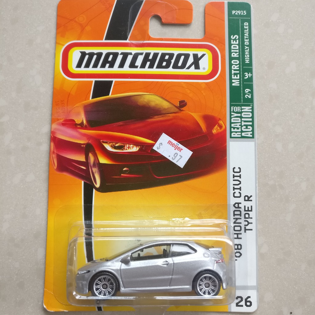 Honda civic type r matchbox on sale