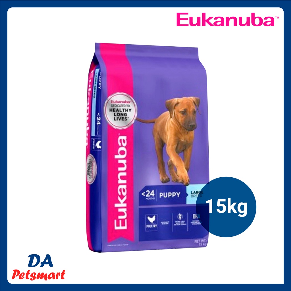 Eukanuba Large Breed Chicken Puppy Food 15kg Shopee Malaysia