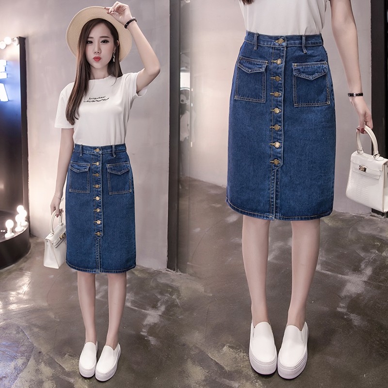 Denim midi skirt 5xl hotsell