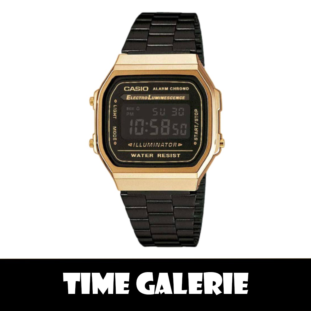 Casio General A168WEGB-1BDF | Shopee Malaysia