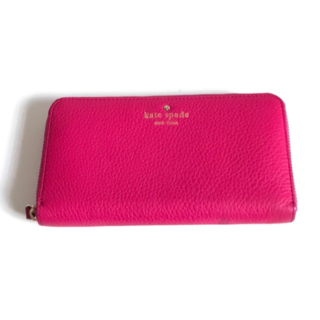 Kate spade discount hot pink wallet