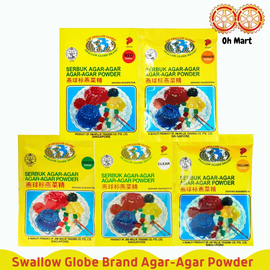Swallow Globe Brand Agar-Agar Powder 10g | Shopee Malaysia