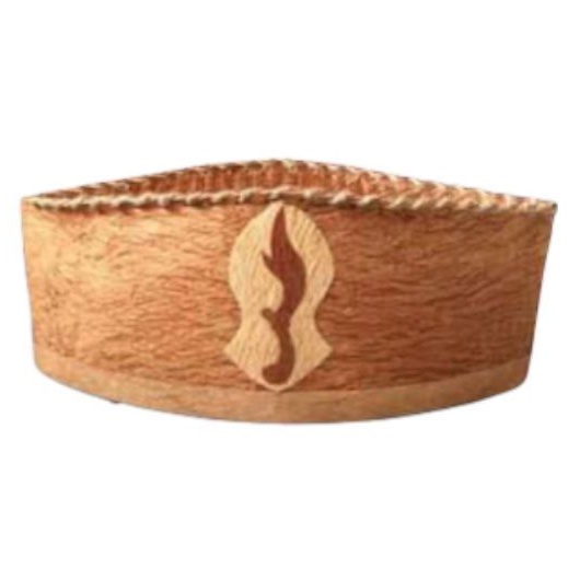 KAYU Waru Bark Cap/ honai Wood kujang motif | Shopee Malaysia