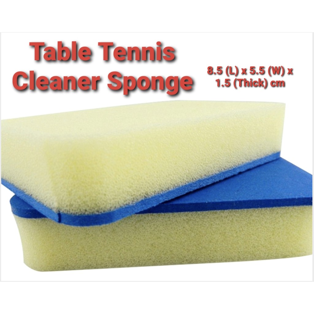Table Tennis Bat Rubber Cleaning Sponge × 1pc Shopee Malaysia