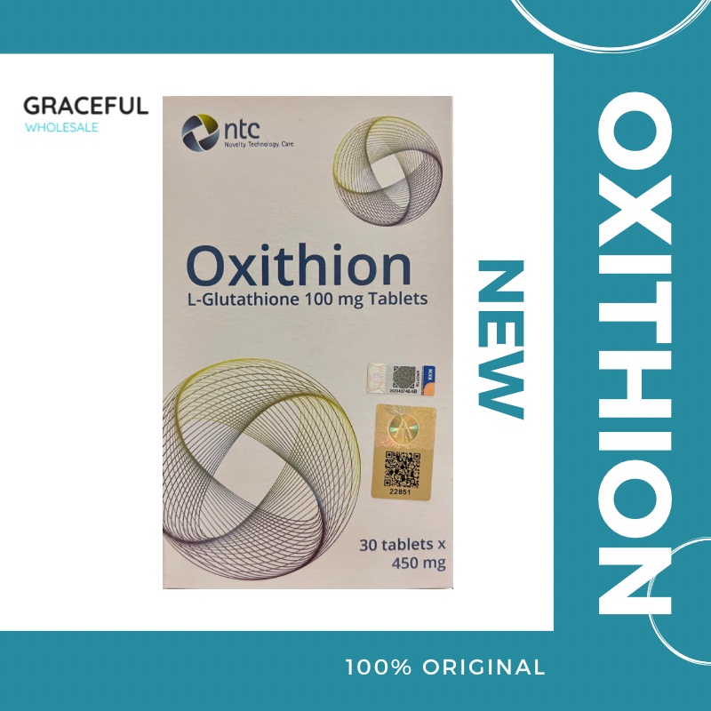 READY STOCK* Oxithion L-Glutathione Skin Whitening Glutation Brightening  Supplement 30's collagen radiant glowing Vit C