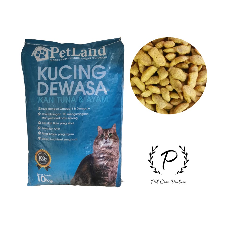 Petland Cat Food Makanan Kucing Tuna Ayam Shopee Malaysia