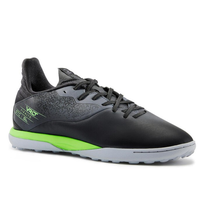 Decathlon kipsta Football Shoes viralto turf tf black/green 8612886