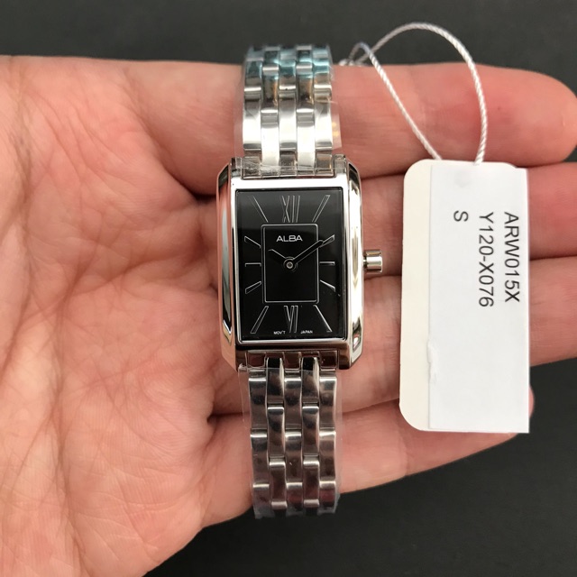Alba square watch sales