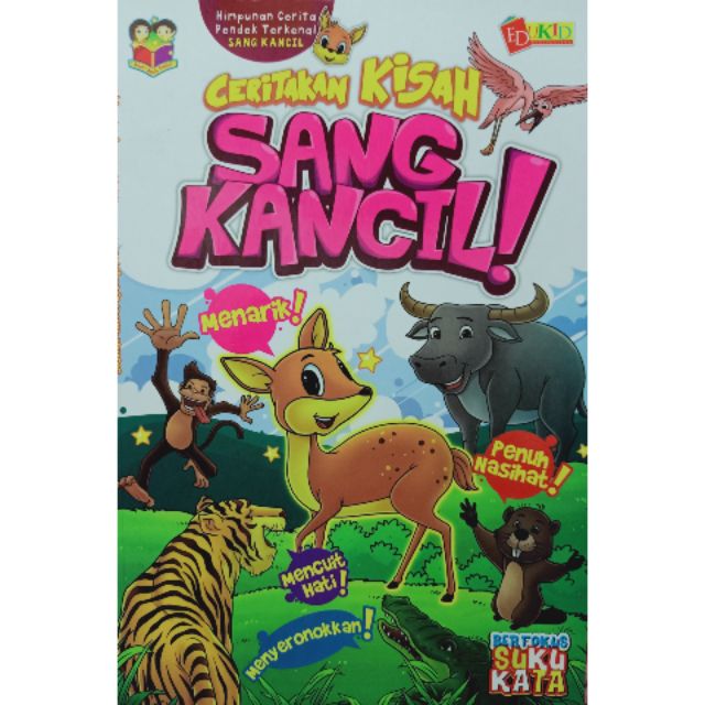 Buku Cerita Kanak2 : CERITAKAN KISAH SANG KANCIL | Shopee Malaysia