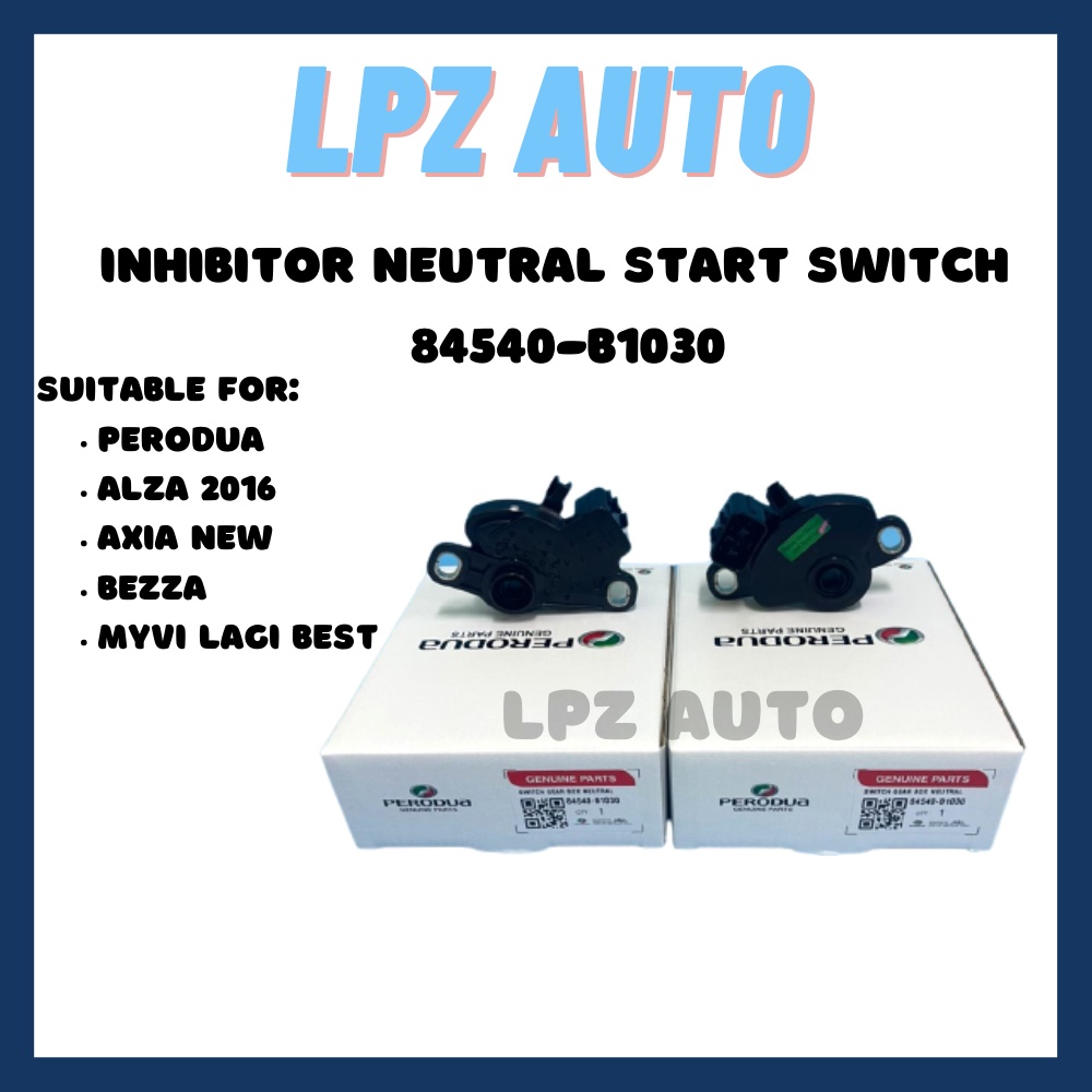 ORIGINAL PERODUA GENUINE MYVI NEW AXIA & BEZZA INHIBITOR NEUTRAL START ...