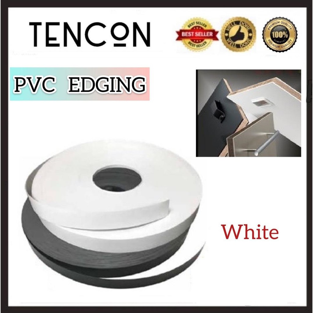 BEST BUY - PVC EDGING (White) ( HARGA KILANG ) | Shopee Malaysia