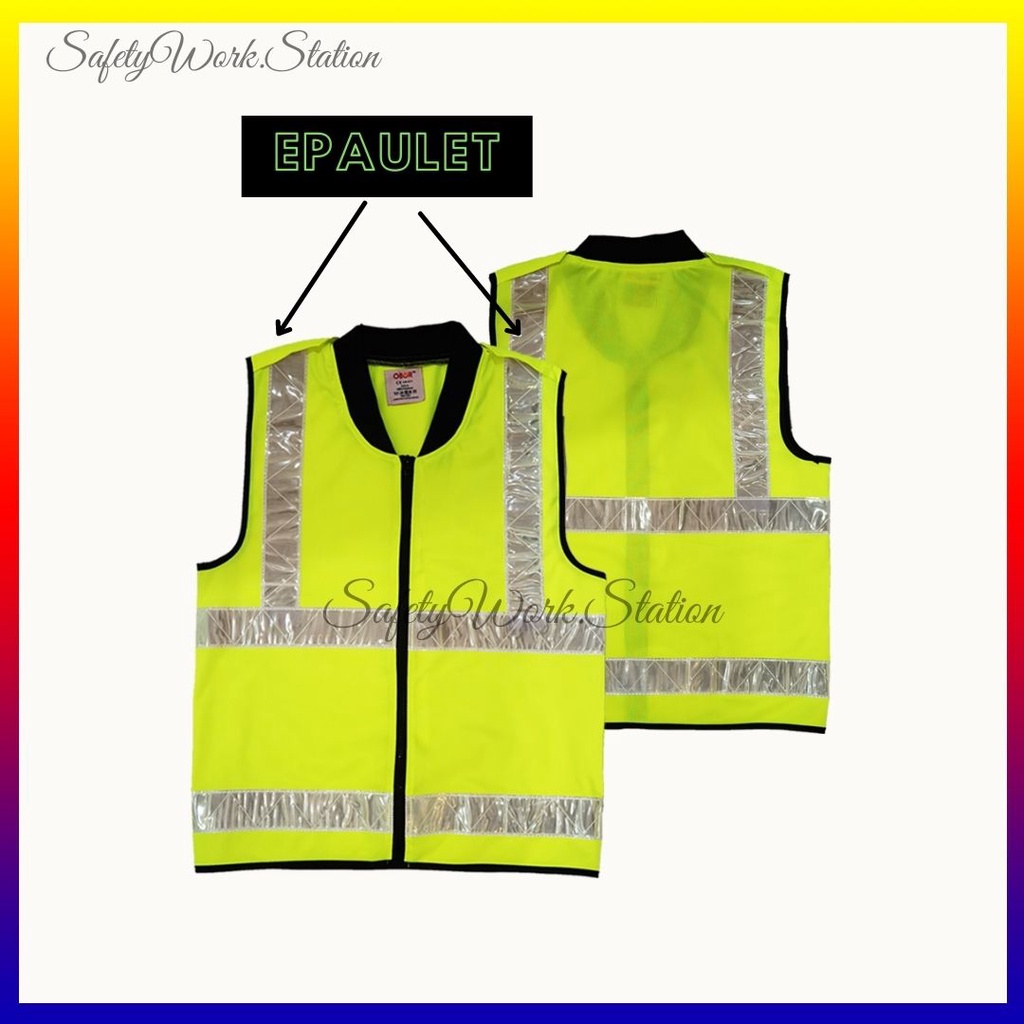 SAFETY VEST COLLAR TYPE (LOCAL READY STOCK) Shopee Malaysia