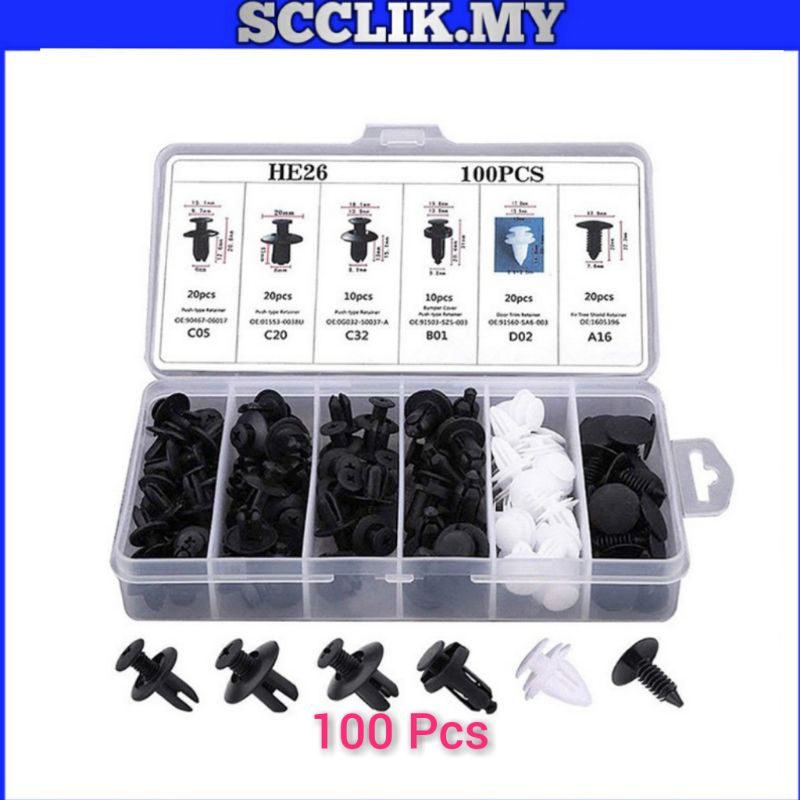 Clip Bumper Myvi, Car Clip Bumper, Car Bumper Clip, Clip Kereta Shopee Malaysia