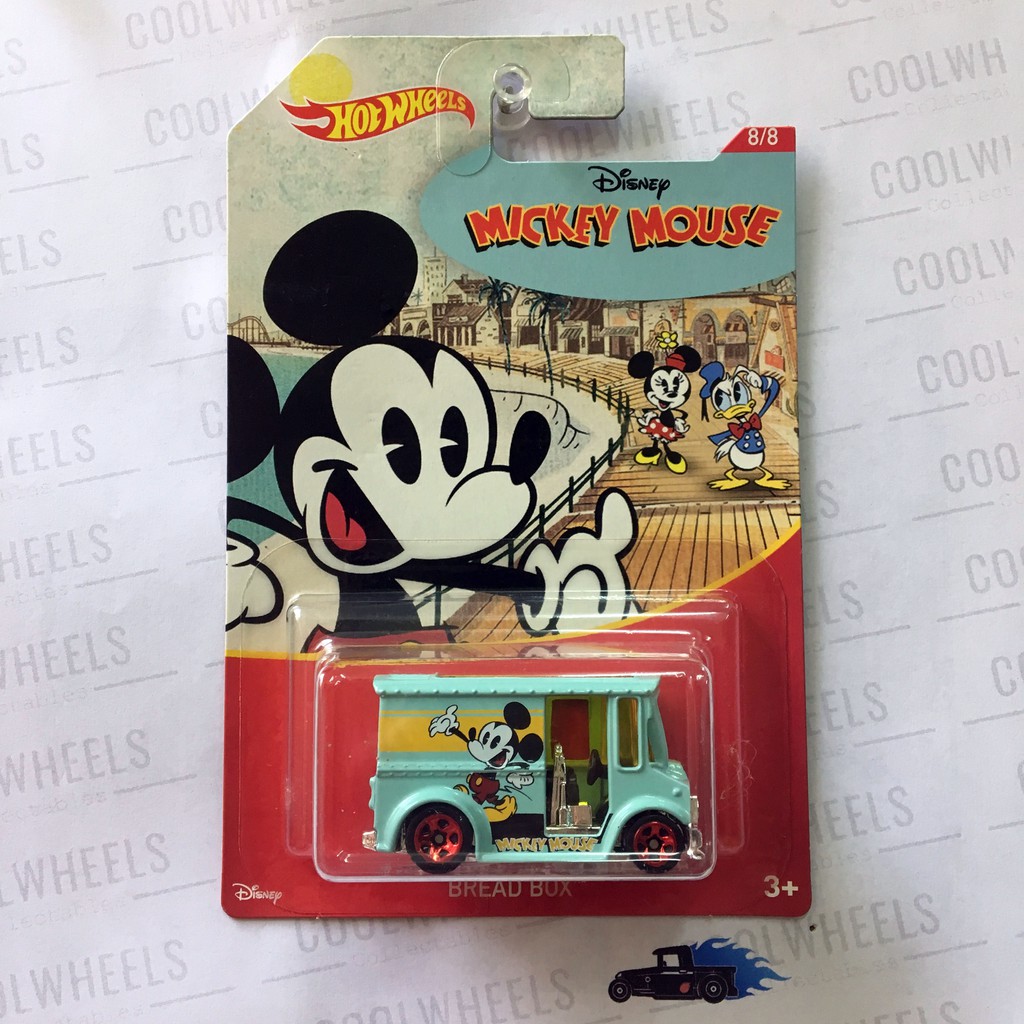 Hot Wheels 2018 Disney Mickey Mouse Bread Box Shopee Malaysia