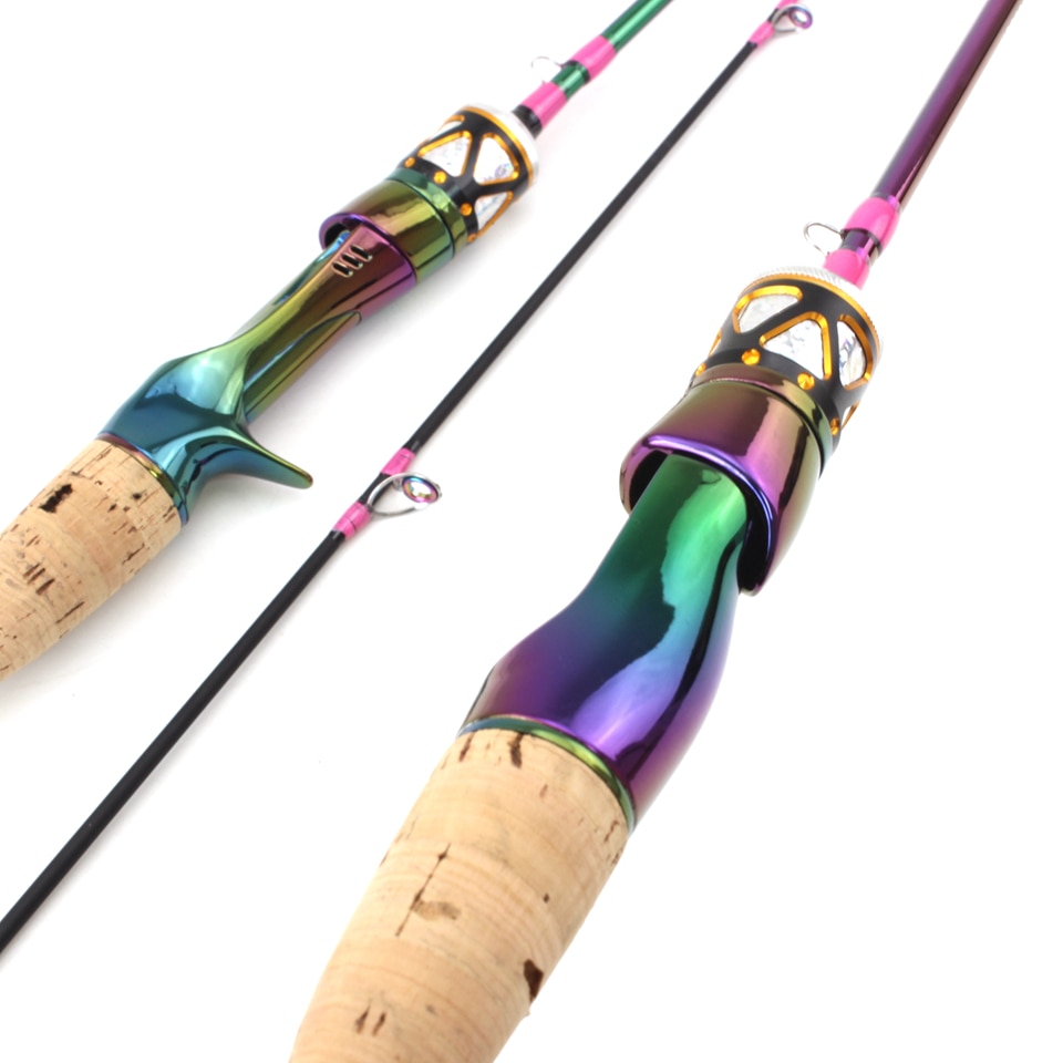 6ft UL 3-7g Colorful Solid Tip Trout Lure Fishing Rod Power