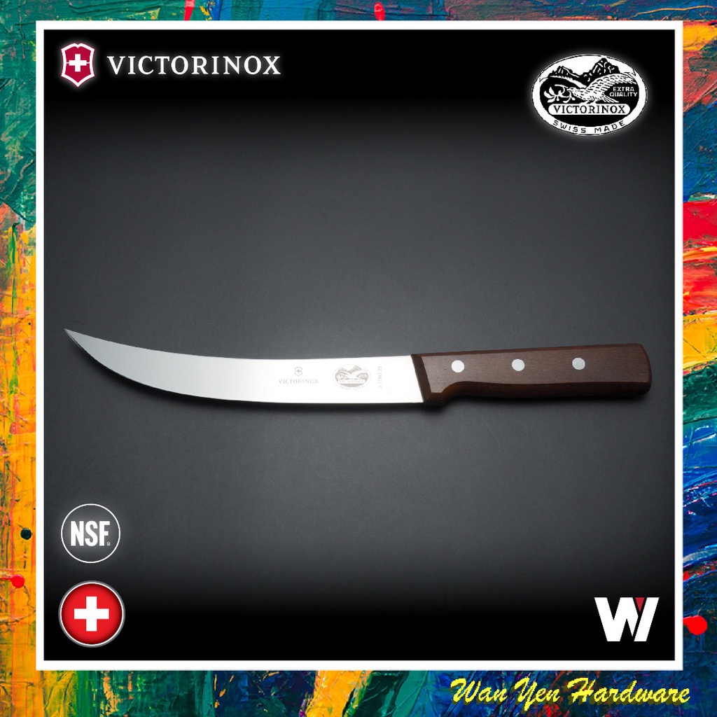 Victorinox 5.7200.25 Breaking Knife 10 Blade Curved