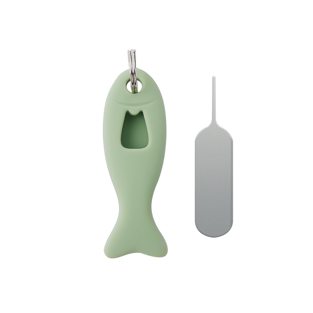 3 In 1 Silicone Antilost Sim Card Pin Ejector/Creative Universal Sim