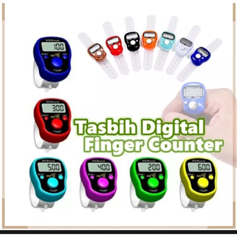 Finger Counter 100` With Beep Tasbih Jari 100 ada Bunyi | Shopee Malaysia