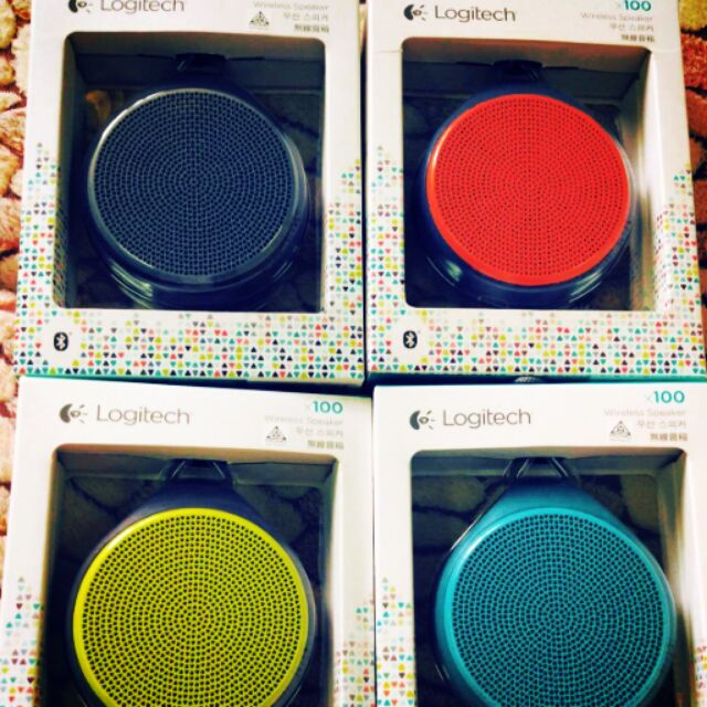 logitech portable speakers x100