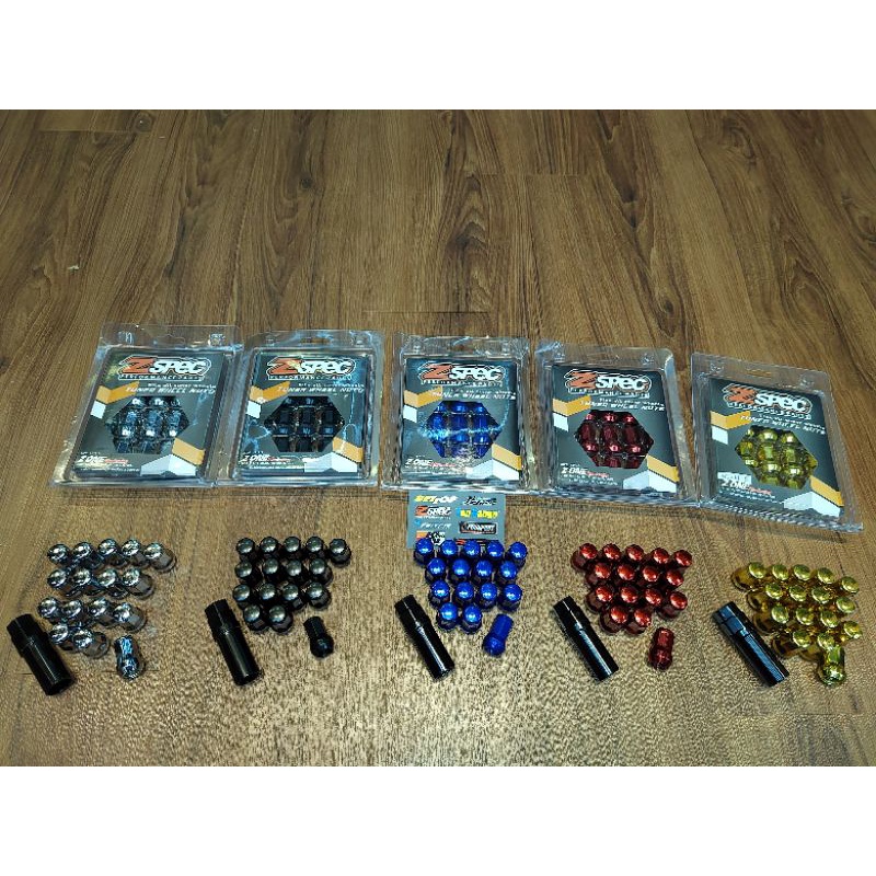 ZSPEC WHEEL SPORT RIM NUT TYRES LOCK NUT MYVI ALZA LAGI BEST MYVI 17/18