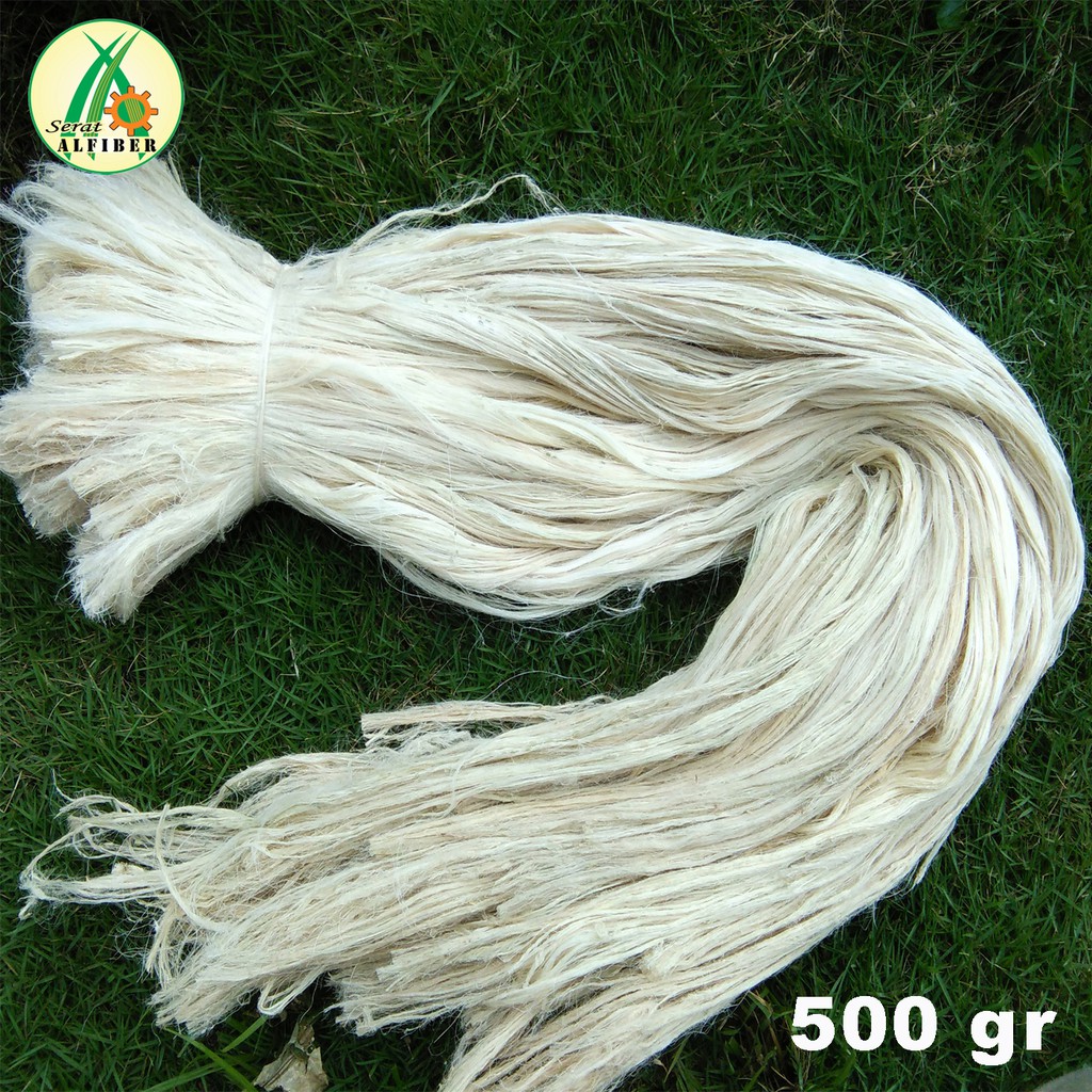 Alfiber Pineapple Leaf Fiber Natural Fiber Pineapple Leaf Fiber (500Gr