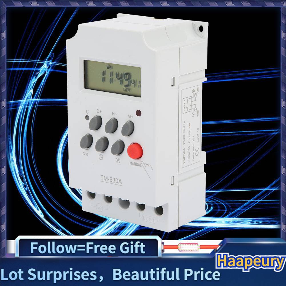 [READY STOCK] TM630A 12V DC/AC220V Mini LCD Digital