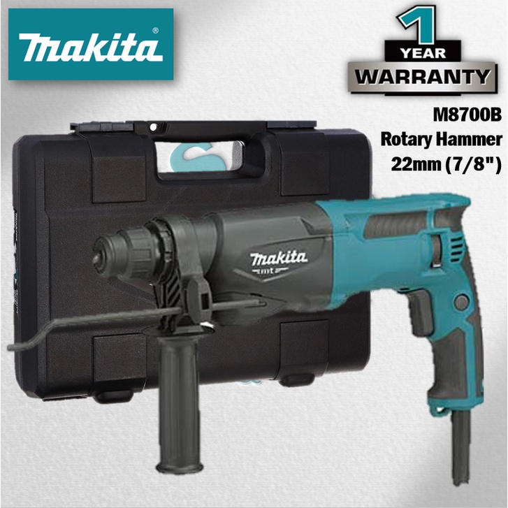 MAKITA MT SERIES M8700B Rotary Hammer 22MM (7/8")『100% ORIGINAL MAKITA ...