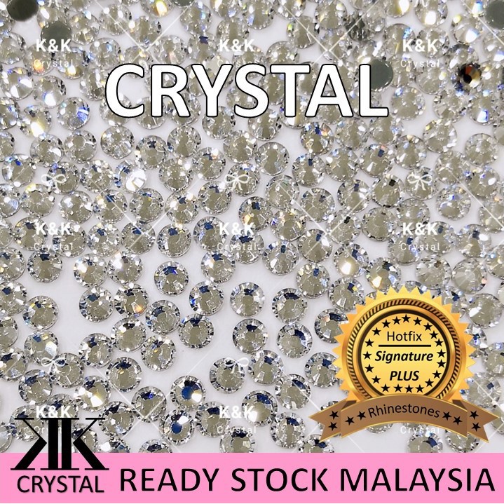 001# CRYSTAL, HOTFIX SIGNATURE PLUS RHINESTONES | MANIK TAMPAL BAJU ...