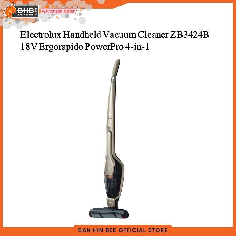 Electrolux Handheld Vacuum Cleaner ZB3424B 18V Ergorapido PowerPro 4in1 Shopee Malaysia