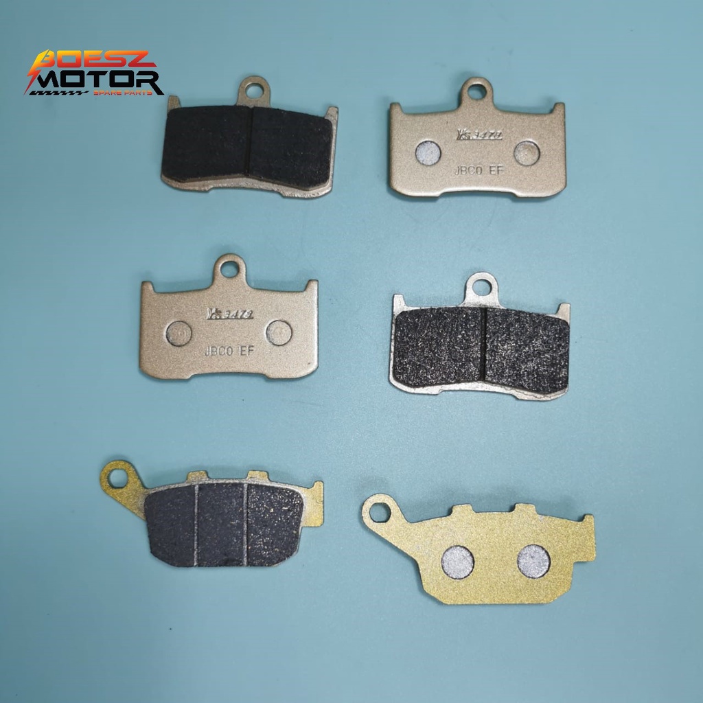 KAWASAKI Z800 / Z900 Disc Brake Pad Set [ Front / Rear / Set ] Shopee Malaysia