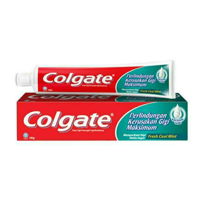 Colgate Fresh Cool Mint Toothpaste 180gr | Shopee Malaysia