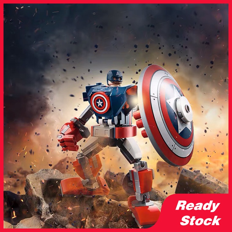 Lego marvel captain america mech hotsell