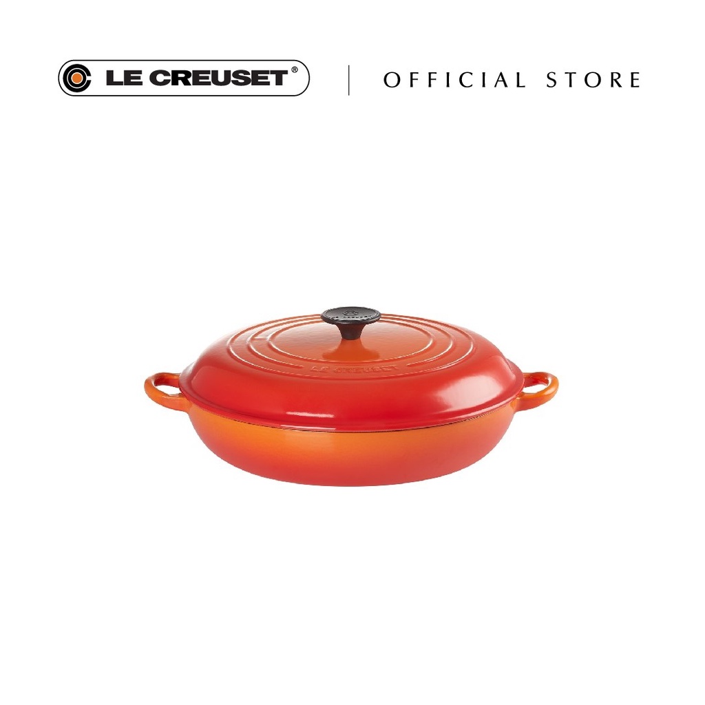 Le Creuset Buffet Casserole Classic Range 26cm Flame Shopee Malaysia