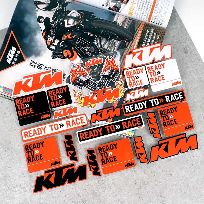 Reflective Sticker For KTM 250 390 690 750 1090 1290GT Modified Fuel ...