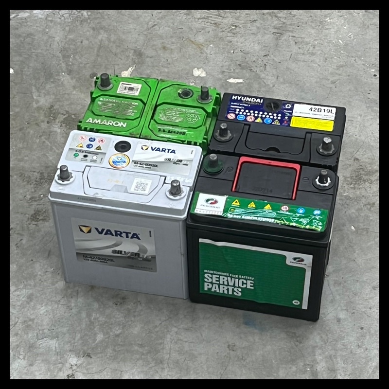 Used Battery Car Battery Ns40 Ns40zl Bateri Kereta Terpakai Bateri