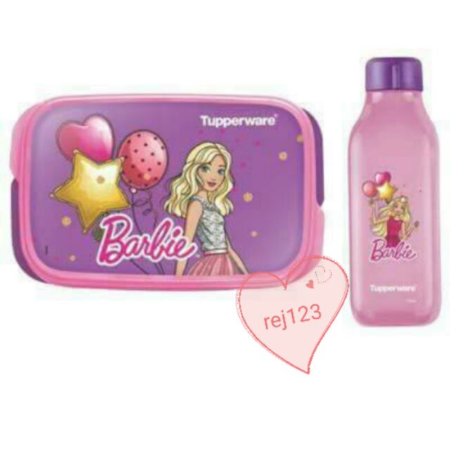 Tupperware barbie cheap lunch box