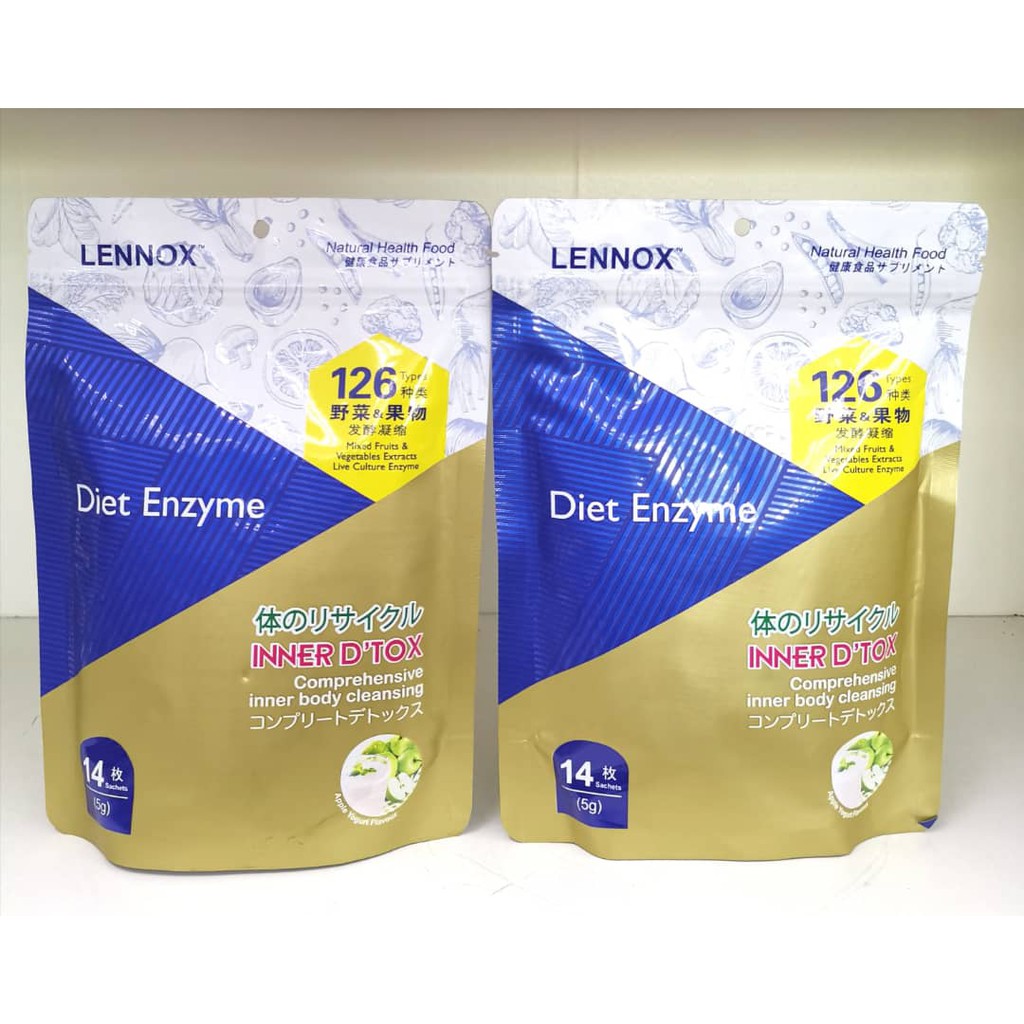 LENNOX DIET ENZYME 5G 14'S TWIN PACK [EXP 4/2025] Shopee Malaysia