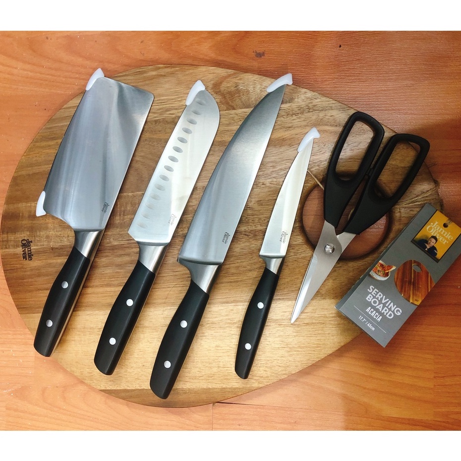 Jamie Oliver Knife Knives Set | Shopee Malaysia